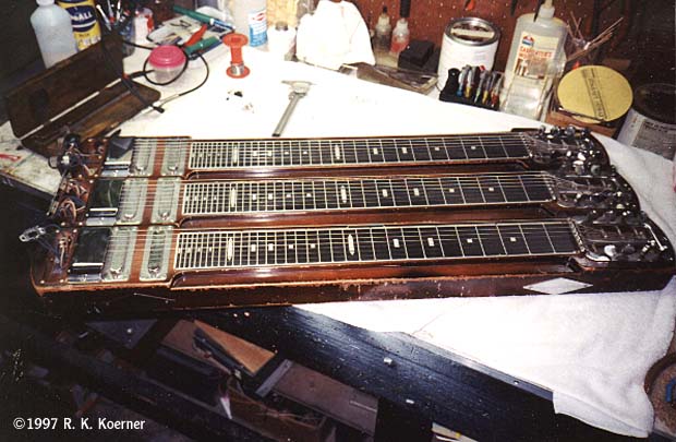 Wayne Newtons Fender Steel Guitar